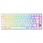 Tastiera meccanica compatta wireless Cherry XTRFY K33 75% QWERTZ tedesco bianco USB + RF + Bluetooth RGB