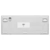 Tastiera meccanica compatta wireless Cherry XTRFY K33 75% QWERTZ tedesco bianco USB + RF + Bluetooth RGB