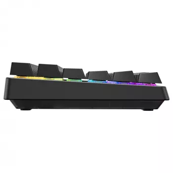 Tastiera da gaming wireless Cherry XTRFY K33 Compact 75 % QWERTZ tedesco USB + RF + Bluetooth RGB nero