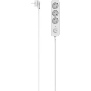 Hama 00116077 ciabatta con interruttore bianco contatto di protezione 1 pz. (00116077)
