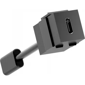 Bachmann connettore femmina keystone USB 3.2 C su C con Power Delivery 100W (BM0022463)