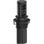 Ciabatta Bachmann ELEVATOR2 BM0020498 con 1x CEE7/3 e 2x prese Euro, RAL9005, cavo 2,0 m