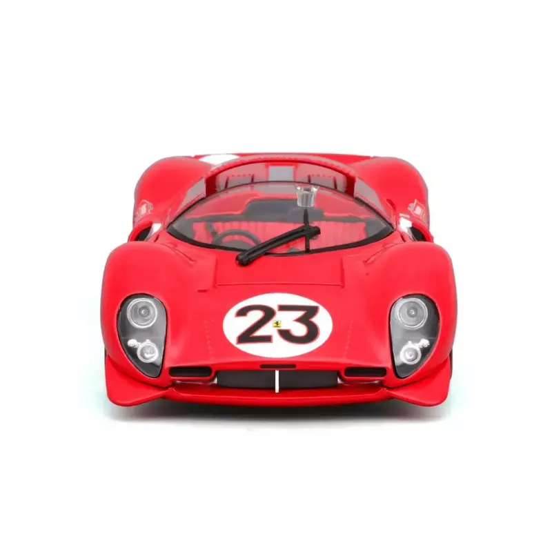 Modello supercar Bburago Ferrari 330 P4 Daytona, preassemblato in scala 1:24