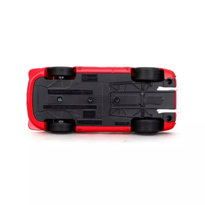Modello supercar Bburago Ferrari 330 P4 Daytona, preassemblato in scala 1:24