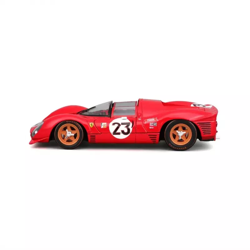 Modello supercar Bburago Ferrari 330 P4 Daytona, preassemblato in scala 1:24