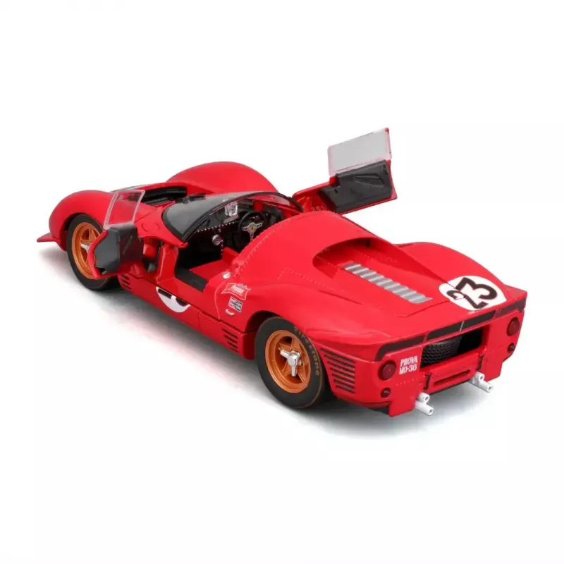 Modello supercar Bburago Ferrari 330 P4 Daytona, preassemblato in scala 1:24