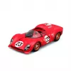 Modello supercar Bburago Ferrari 330 P4 Daytona, preassemblato in scala 1:24