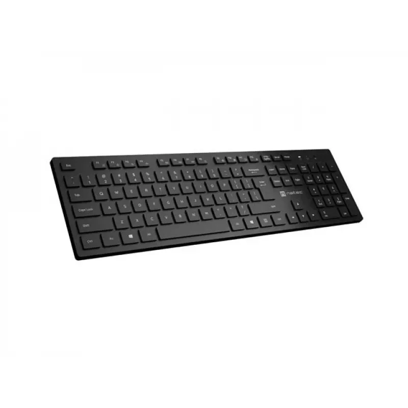 Tastiera NATEC HERRING Wireless 2.4 GHz sottile layout US