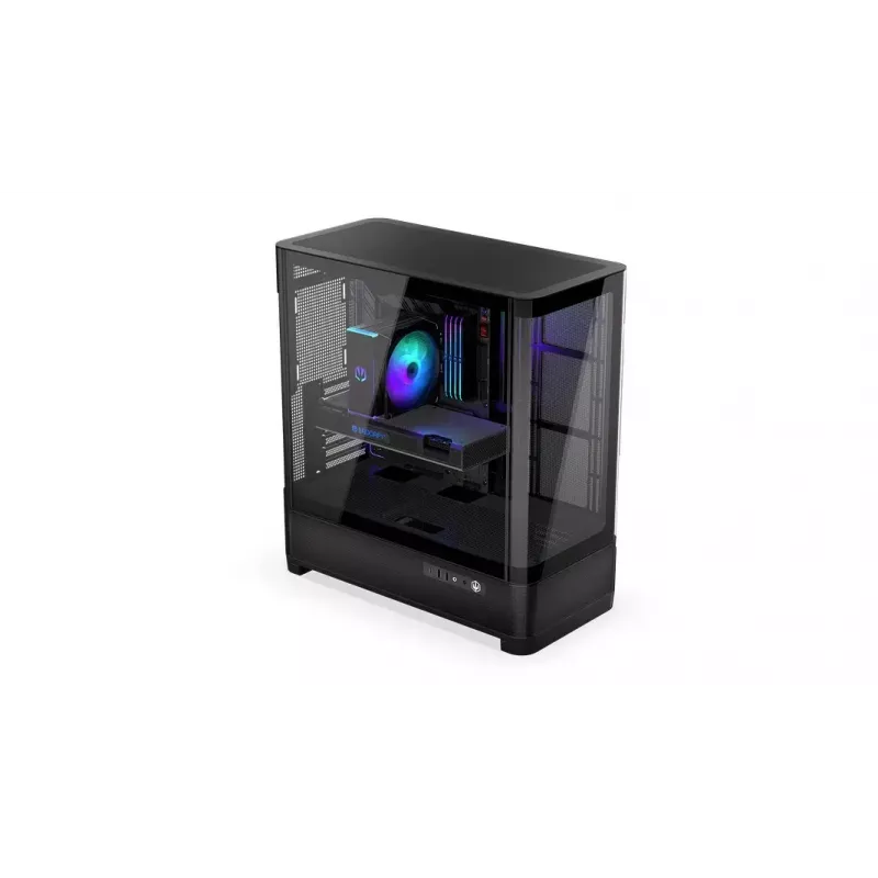 Case per computer ENDORFY Aquarius 8000 Flex nero vetro panoramico