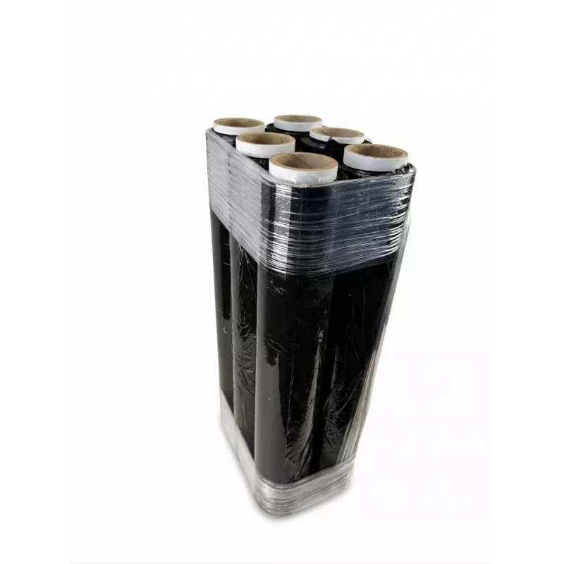 Film estensibile nero 23mic 1,5kg x 6 BOX