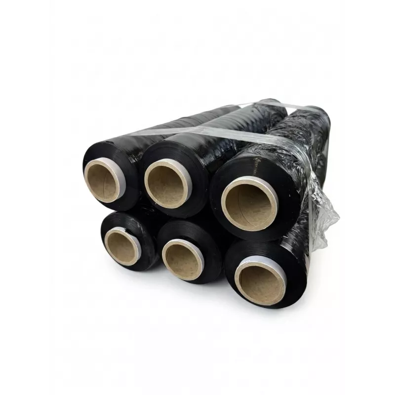 Film estensibile nero 23mic 3,0kg x 6 BOX