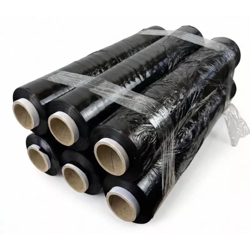 Film estensibile nero 23mic 3,0kg x 6 BOX