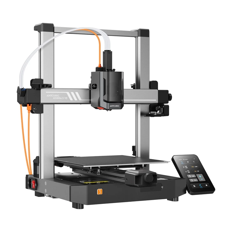 Stampante 3D AnyCubic Kobra 3 V2 Combo K3VC-IP-O — volume di stampa 300×300×350 mm