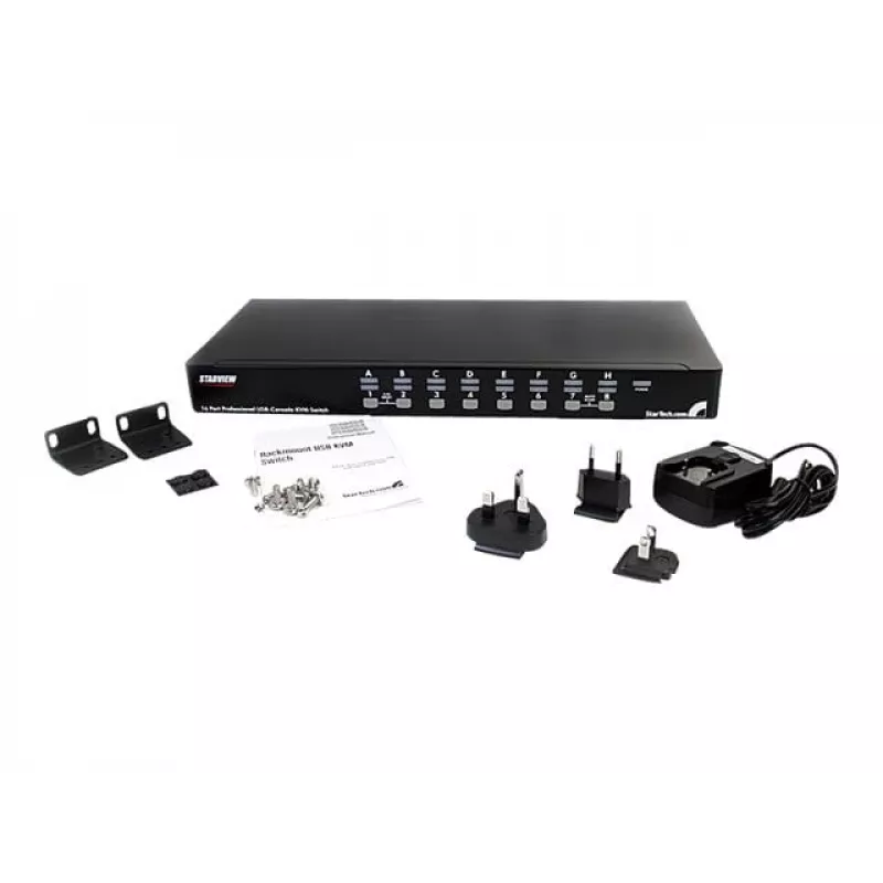 StarTech.com switch KVM USB rackmount 16 porte 1HE con OSD (SV1631DUSBU)