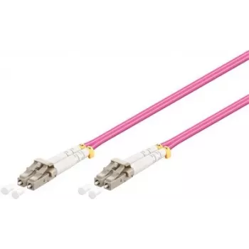 Cavo in fibra ottica InfiniBand LC SC rosa Goobay 95944