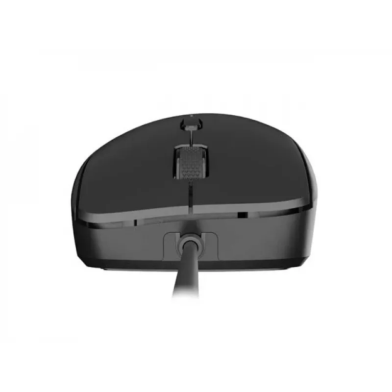 Mouse laser con filo NATEC Hawk 2, nero, fino a 2400 DPI