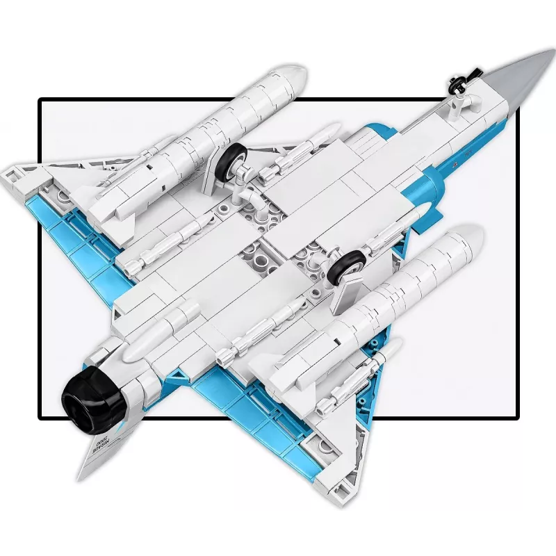 Kit modello Cobi Mirage 2000-5F Brick, serie Armed Forces, 495 pezzi, scala 1:48