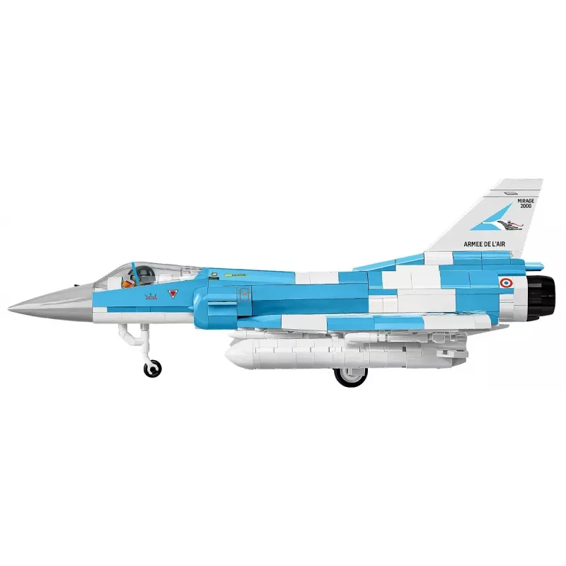 Kit modello Cobi Mirage 2000-5F Brick, serie Armed Forces, 495 pezzi, scala 1:48