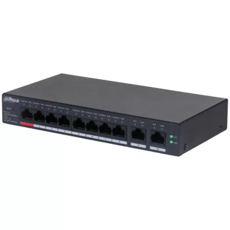 Switch DAHUA CS4010-8GT-110 PoE 10 porte, 8 porte PoE