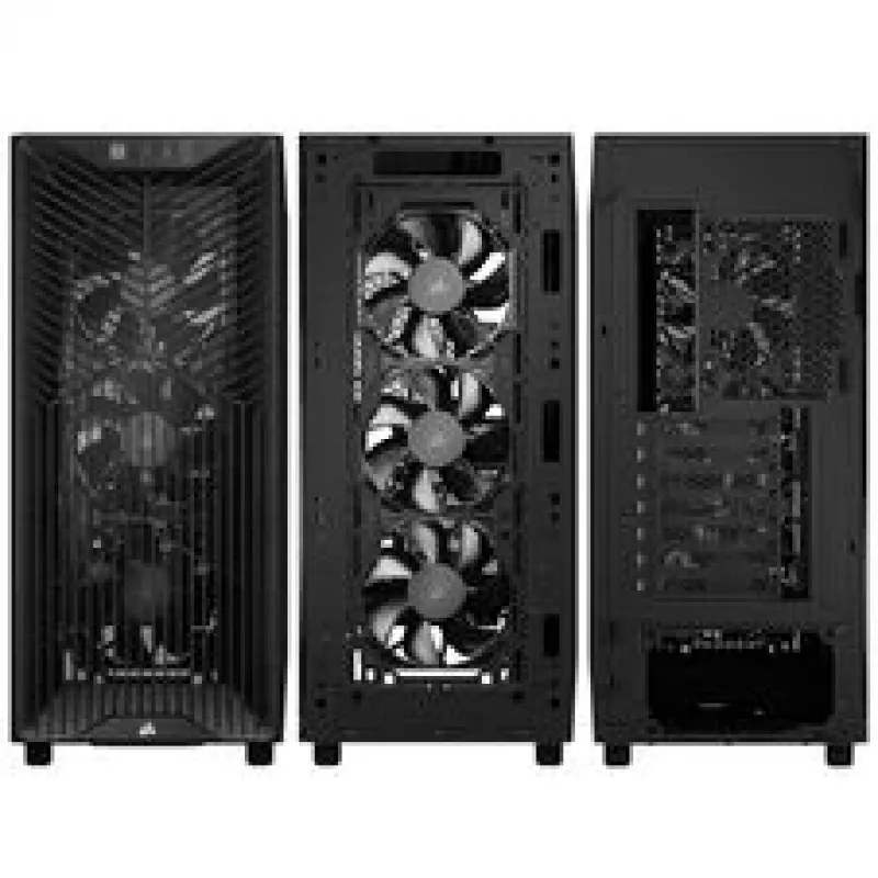 Case PC Corsair 3200D RS, midi tower, ATX, vetro temperato - grigio