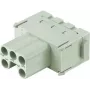 Connettore rettangolare industriale Han 5 Mod bu-ES 16A di Harting, modello 09 14 005 2716