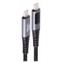 Cavo USB-C a USB-C ShiverPeaks BS14-59035 USB 2.0, 2 m, contatti dorati, schermatura magnetica, nero/grigio