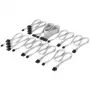 Kit Pro cavo DC con guaina premium Corsair, per alimentatore Type-5 - bianco