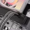 Kit Pro cavo DC con guaina premium Corsair, per alimentatore Type-5 - bianco/nero