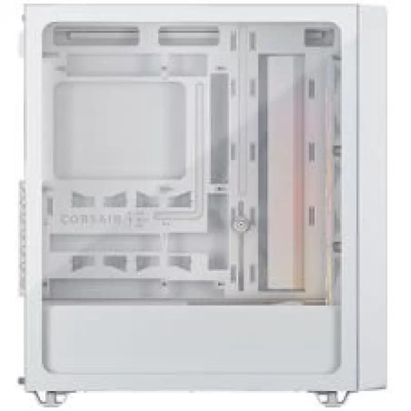 Case PC Corsair 3200D RS ARGB, Midi-Tower, ATX, vetro temperato - bianco