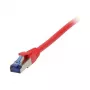 Synergy21 cavo patch RJ45, CAT6A 500 MHz, 1,5 m, rosso, S-STP(S/FTP), TPE/LSZH(Superflex), AWG26,