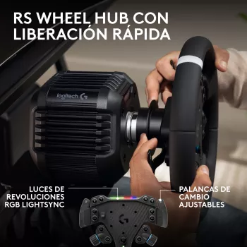 Logitech G RS50 System - volante - con filo