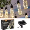Extralink ghirlanda da giardino solare, lunghezza 2 + 1,8 m, Lux 10 LED bianco caldo