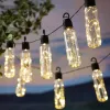 Extralink ghirlanda da giardino solare, lunghezza 2 + 1,8 m, Lux 10 LED bianco caldo