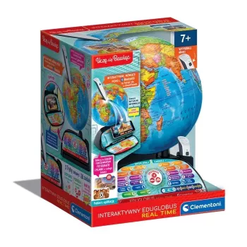 Clementoni globo educativo interattivo Exploreglobe 50848