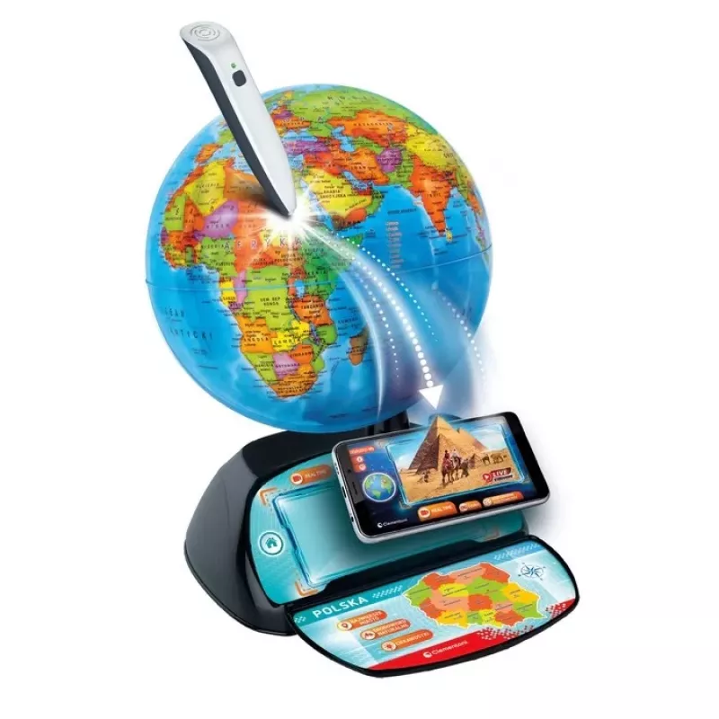 Clementoni globo educativo interattivo Exploreglobe 50848