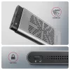 Case esterno AXAGON EEM2-20GD USB-C 20 Gbps per due SSD M.2 NVMe con clonazione hardware