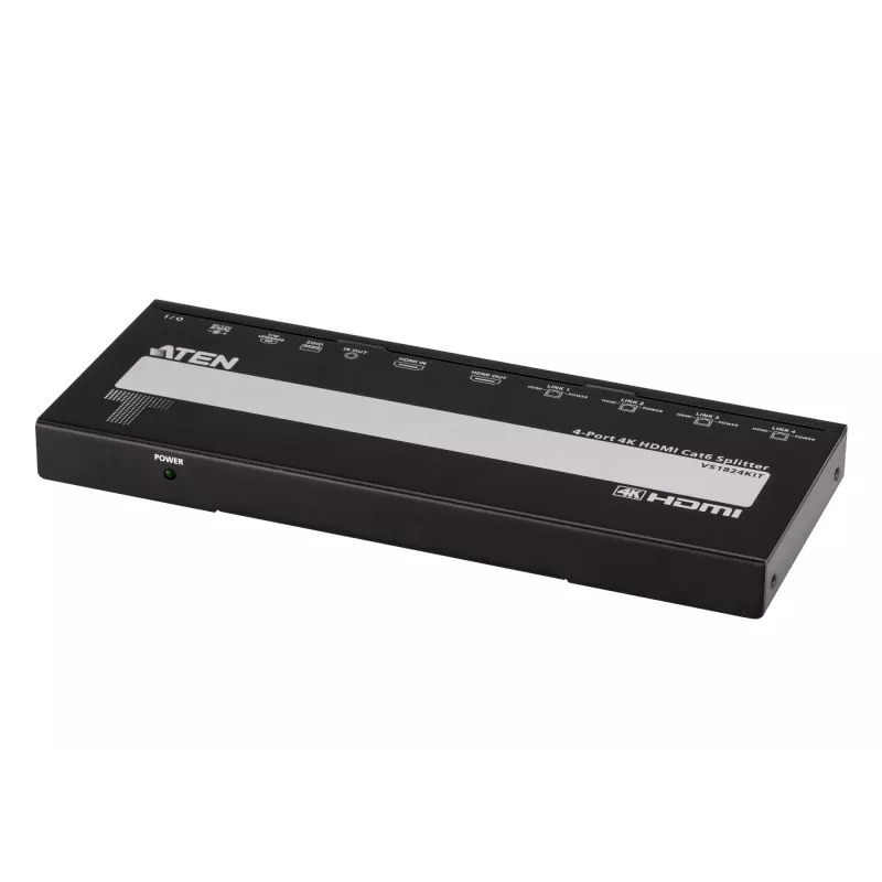 ATEN VS1824KIT Kit splitter HDMI 4K Cat 6 a 4 porte con 4 ricevitori