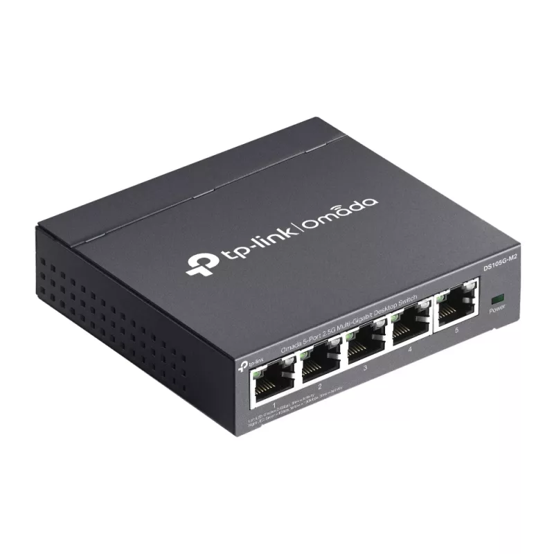 TP-Link Omada DS105G-M2 switch di rete unmanaged 2.5G Ethernet (100/1000/2500) nero