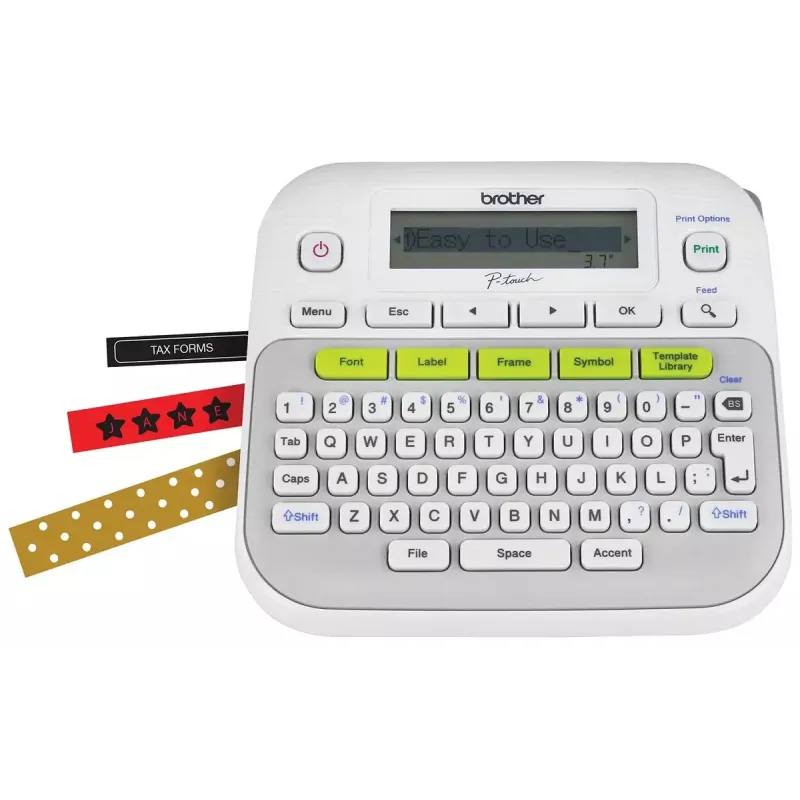 Brother PT-D210 etichettatrice trasferimento termico 180 x 180 DPI 20 mm/s QWERTY