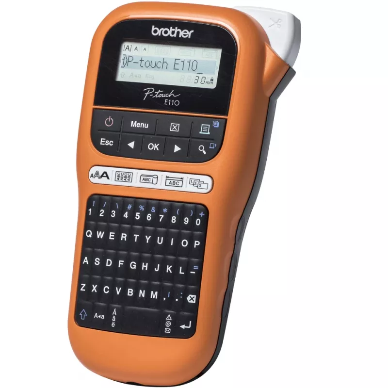 Brother PTE110VPYP1 etichettatrice 180 x 180 DPI 20 mm/s TZe QWERTY