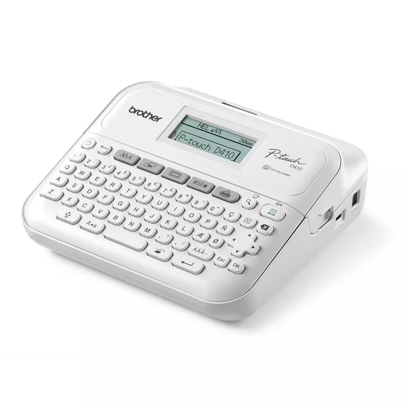 Brother PT-D410VP etichettatrice ZINK (Zero-Ink) 180 x 180 DPI con filo TZe QWERTY