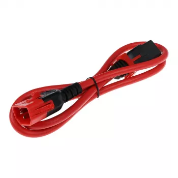 ACT cavo di alimentazione C13 IEC Lock+ - C14 IEC Lock Dual Locking rosso 2 m, PC3615
