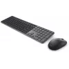DELL Pro 7 sottile KM726 tastiera mouse inclusi Home/Office RF Wireless + Bluetooth QWERTZ tedesco nero