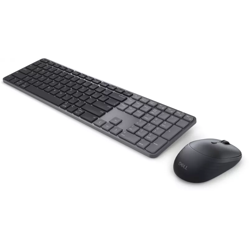 DELL Pro 7 sottile KM726 tastiera mouse inclusi Home/Office RF Wireless + Bluetooth QWERTZ tedesco nero
