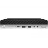 T1A HP EliteDesk 800 G5 ricondizionato Intel® Core™ i5 i5-9500 8 GB DDR4-SDRAM 256 GB SSD Windows 11 Pro Mini-PC nero, argento