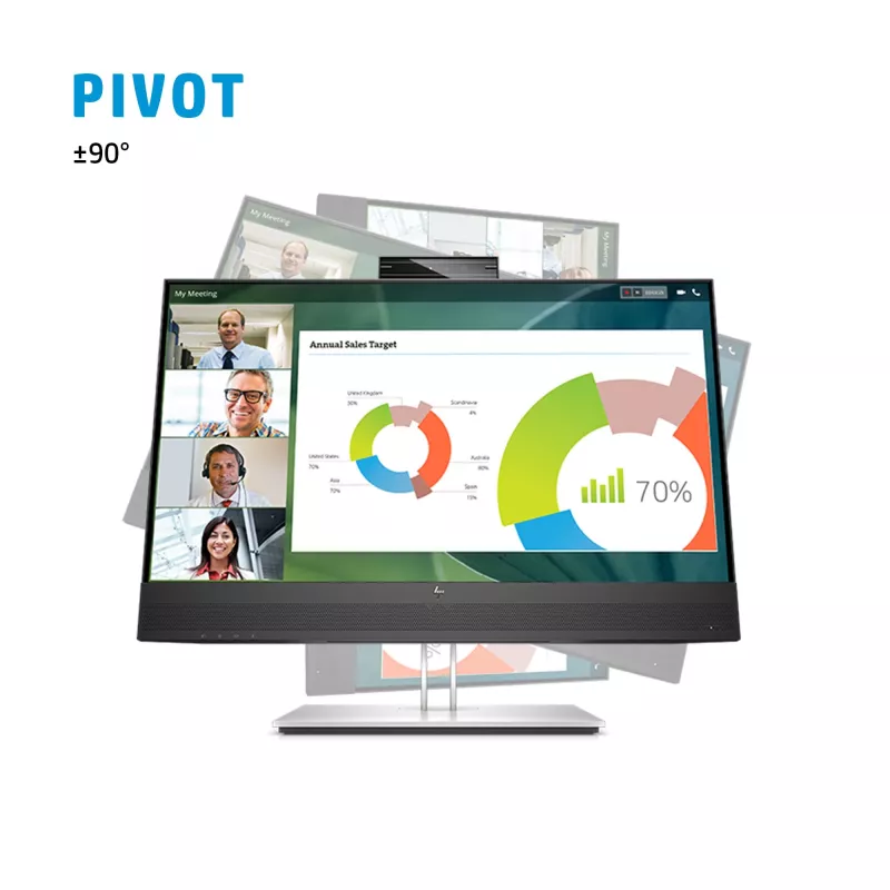 Monitor HP E24mv G4 23.8 pollici Full HD 1920x1080