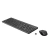 Set tastiera e mouse wireless HP 330 — tastiera Full-Size, RF Wireless, nero, mouse incluso
