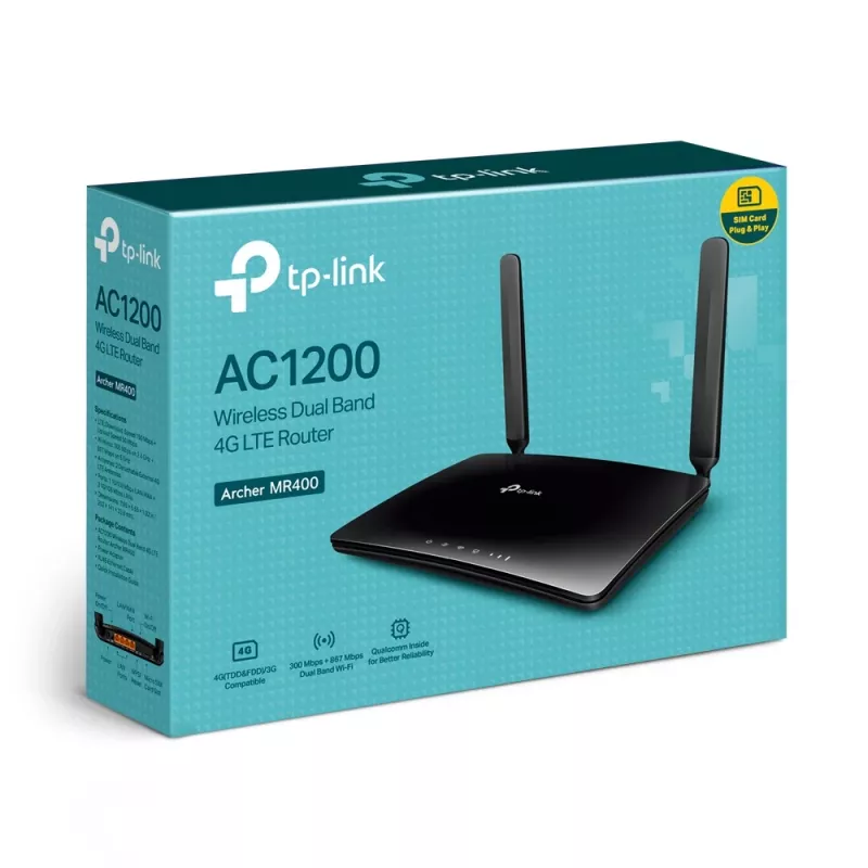 TP-Link Archer AC1200 router wireless dual band 4G LTE