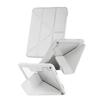 Custodia protettiva PanzerGlass CARE Essential per iPad 11 pollici (2025–2026) in grigio chiaro, modello CR43626
