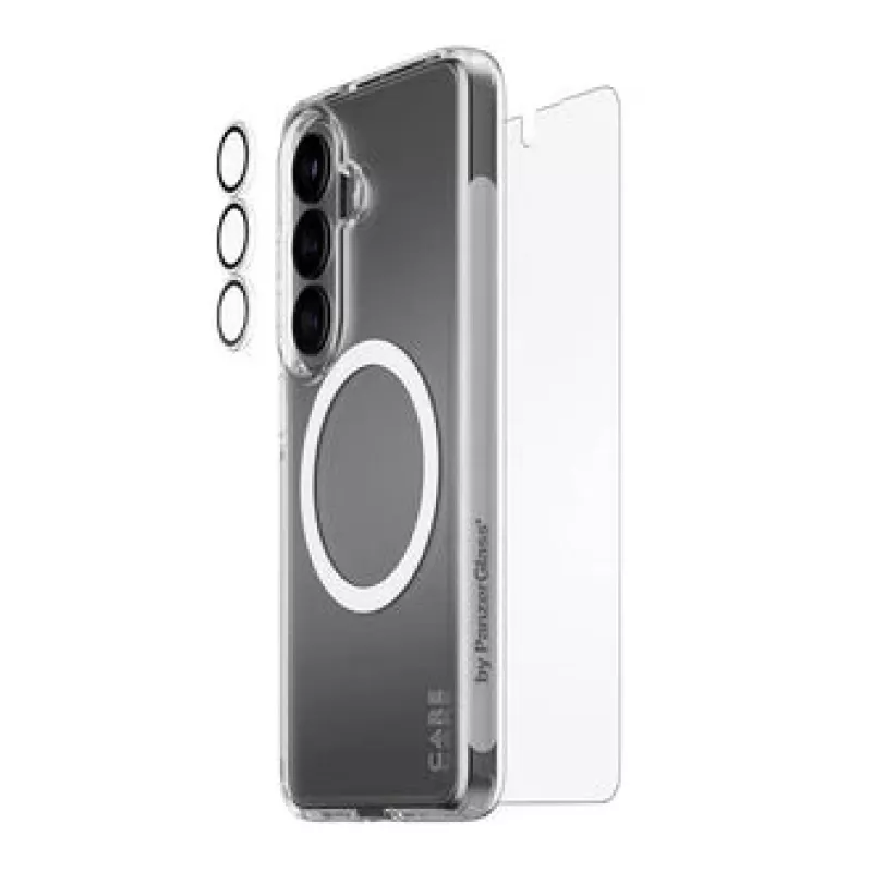 PanzerGlass CARE protezione display 3-in-1 per Samsung Galaxy S (2026) – PanzerGlass